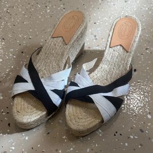 Stubbs & Wootton Colorblock Pattern Espadrilles